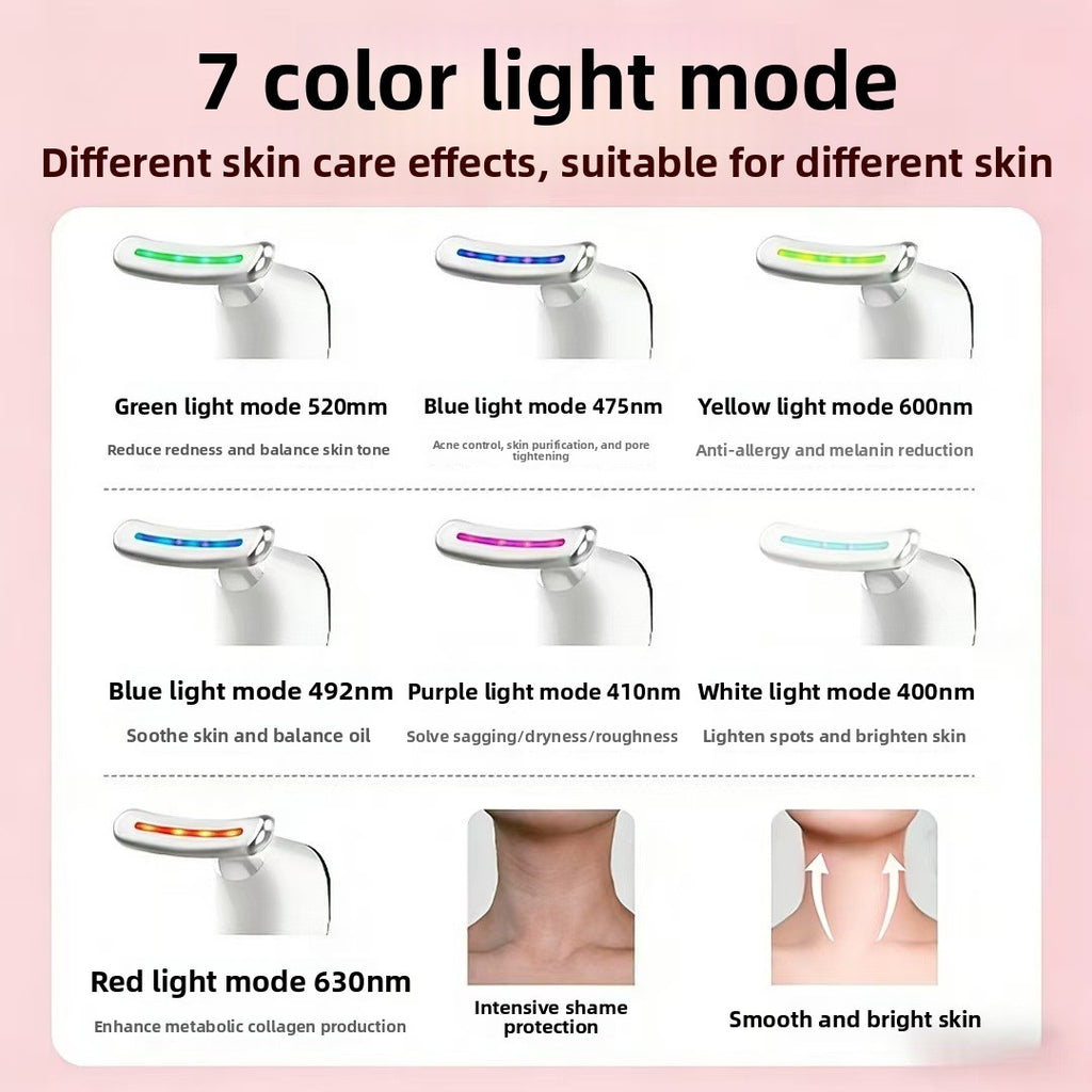 7-Color LED Face & Neck Massager