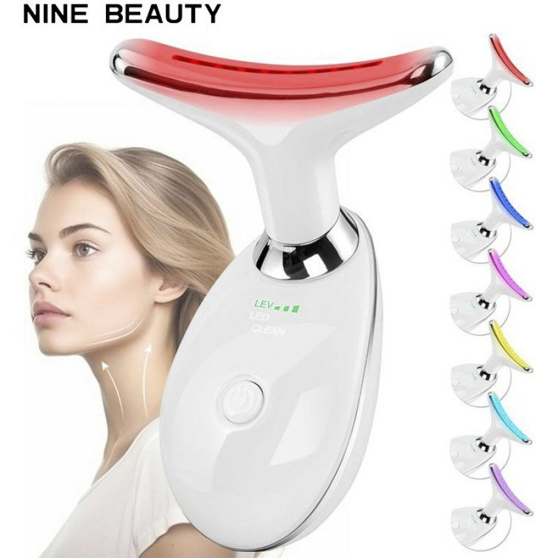 7-Color LED Face & Neck Massager