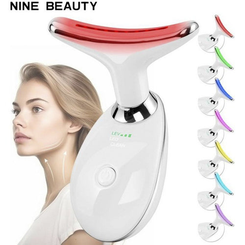 7-Color LED Face & Neck Massager