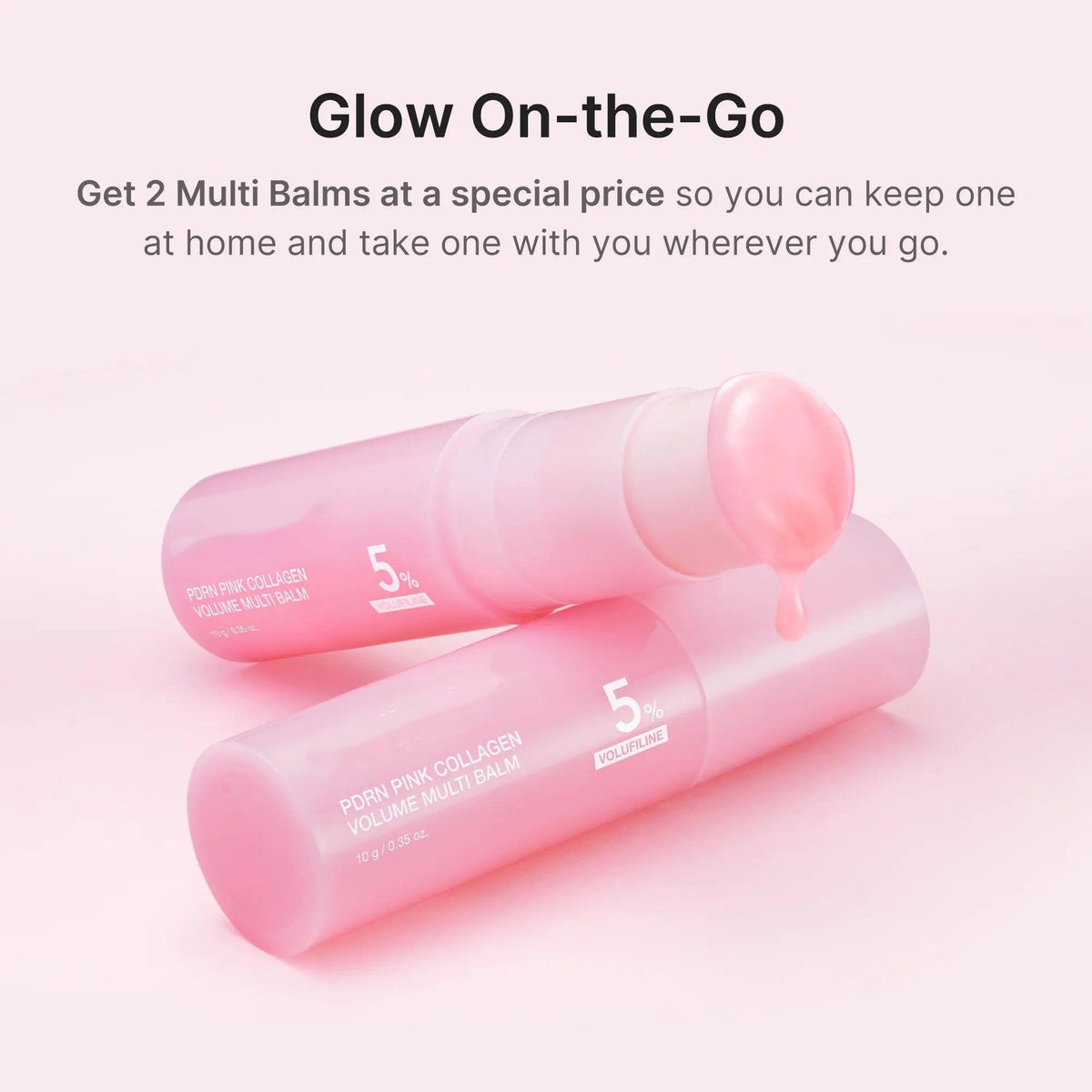 Pink Collagen Balm Stick (10g)