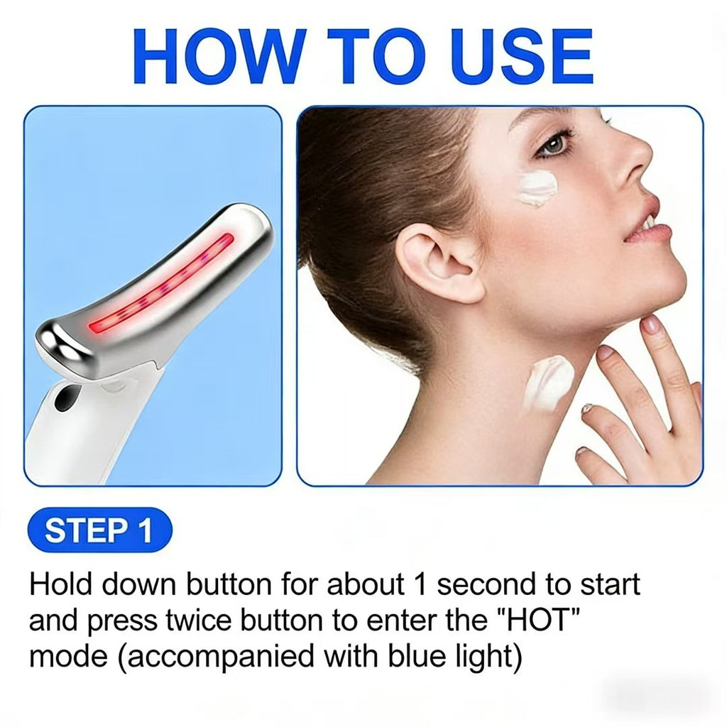 7-Color LED Face & Neck Massager