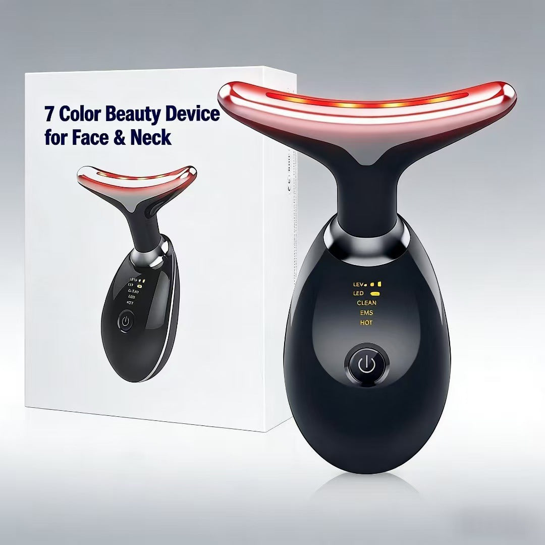 7-Color LED Face & Neck Massager